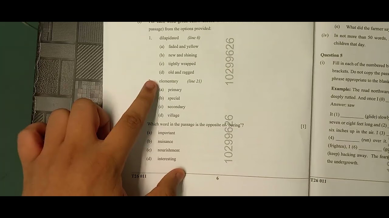 Class 10 ICSE English Language Paper review 🤫😍