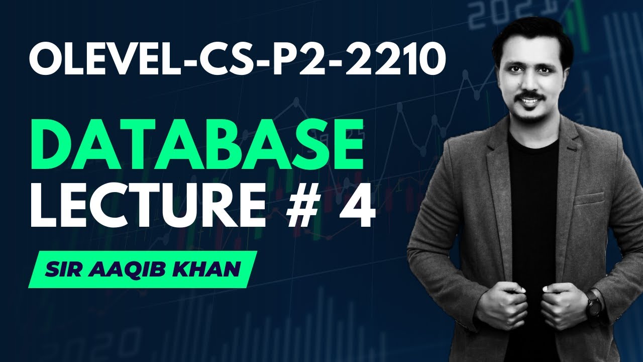 DATABSE LECTURE 4