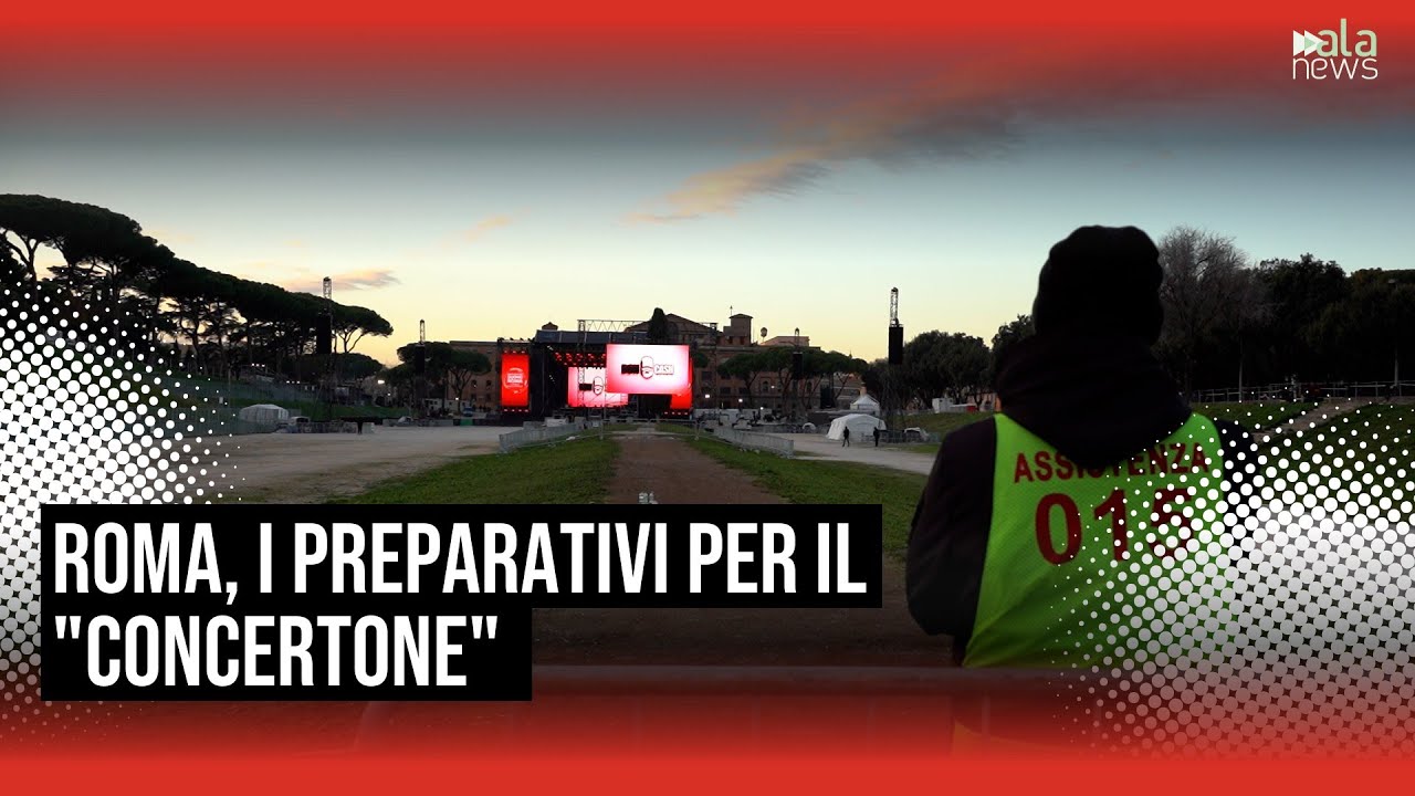 Roma, i preparativi per il 