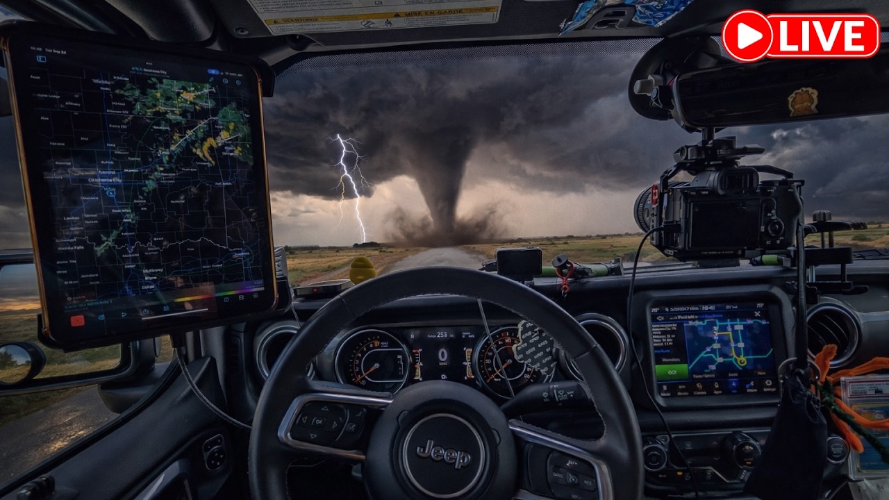 Dixie Alley Mississippi Tornado Threat · Live Storm Chaser