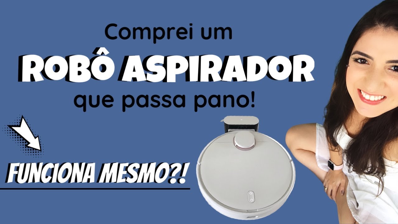 ROBÔ ASPIRADOR que passa pano: FUNCIONA MESMO?! Xiaomi Mi Robot Vacuum Mop P | Cinderela Moderna