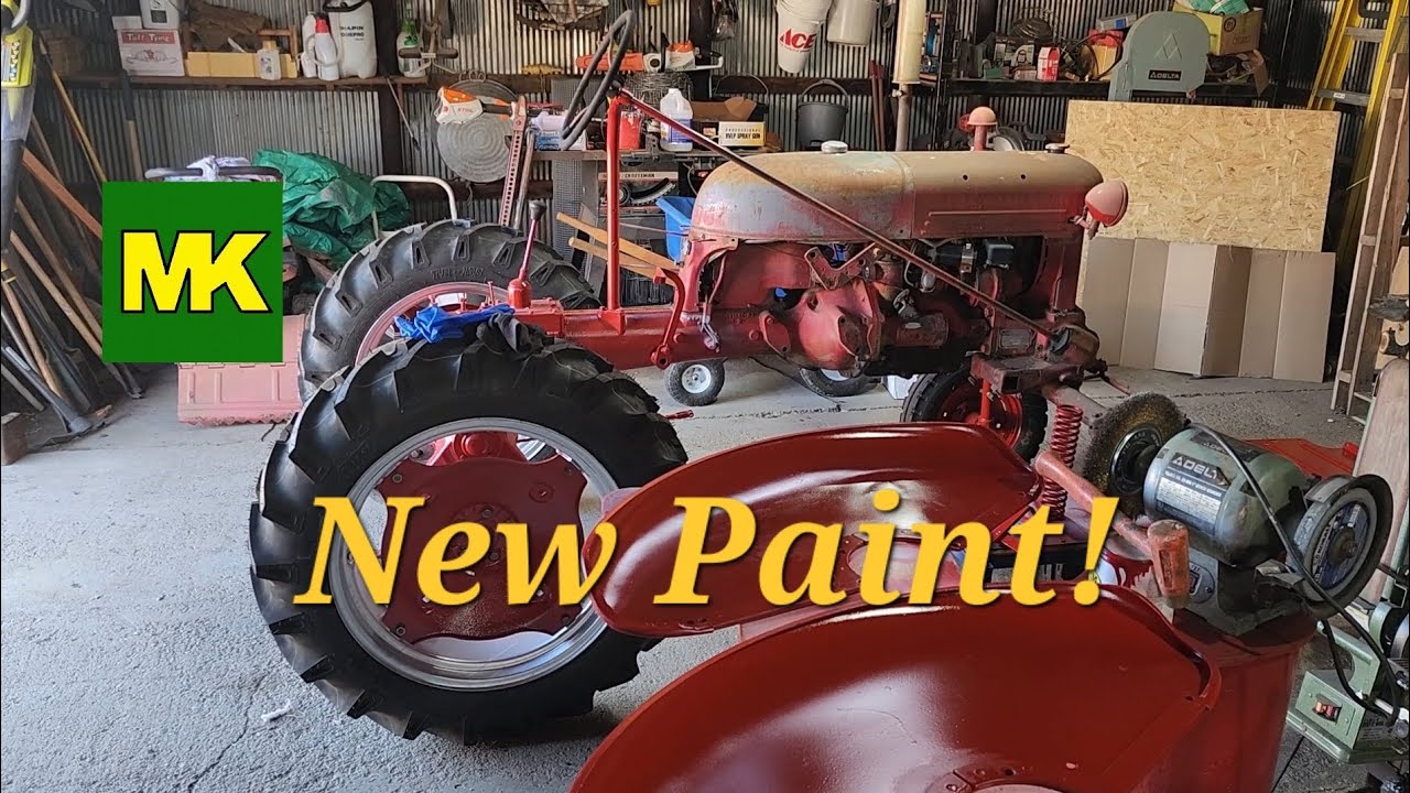 1951 Cub Refurbish. Good painting weather!
