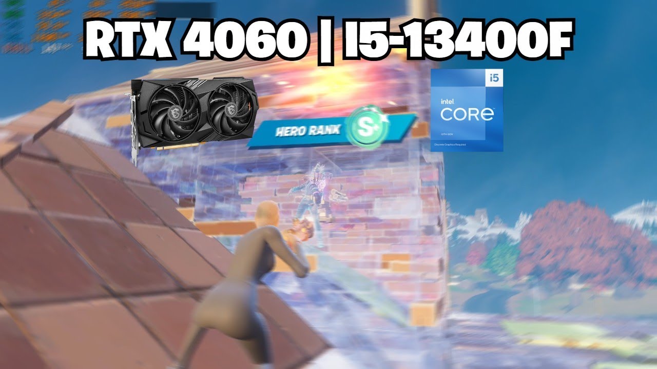 RTX 4060 / I5 12400f | Fortnite Solos Performance Mode Benchmark
