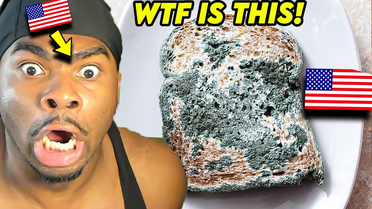 Dumb American reacts to American Foods that are ILLEGAL in other Countries.. **WTF**