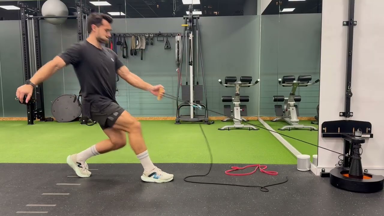 Inertial Machine Forward Lunge - Zancada Adelante con Inercial
