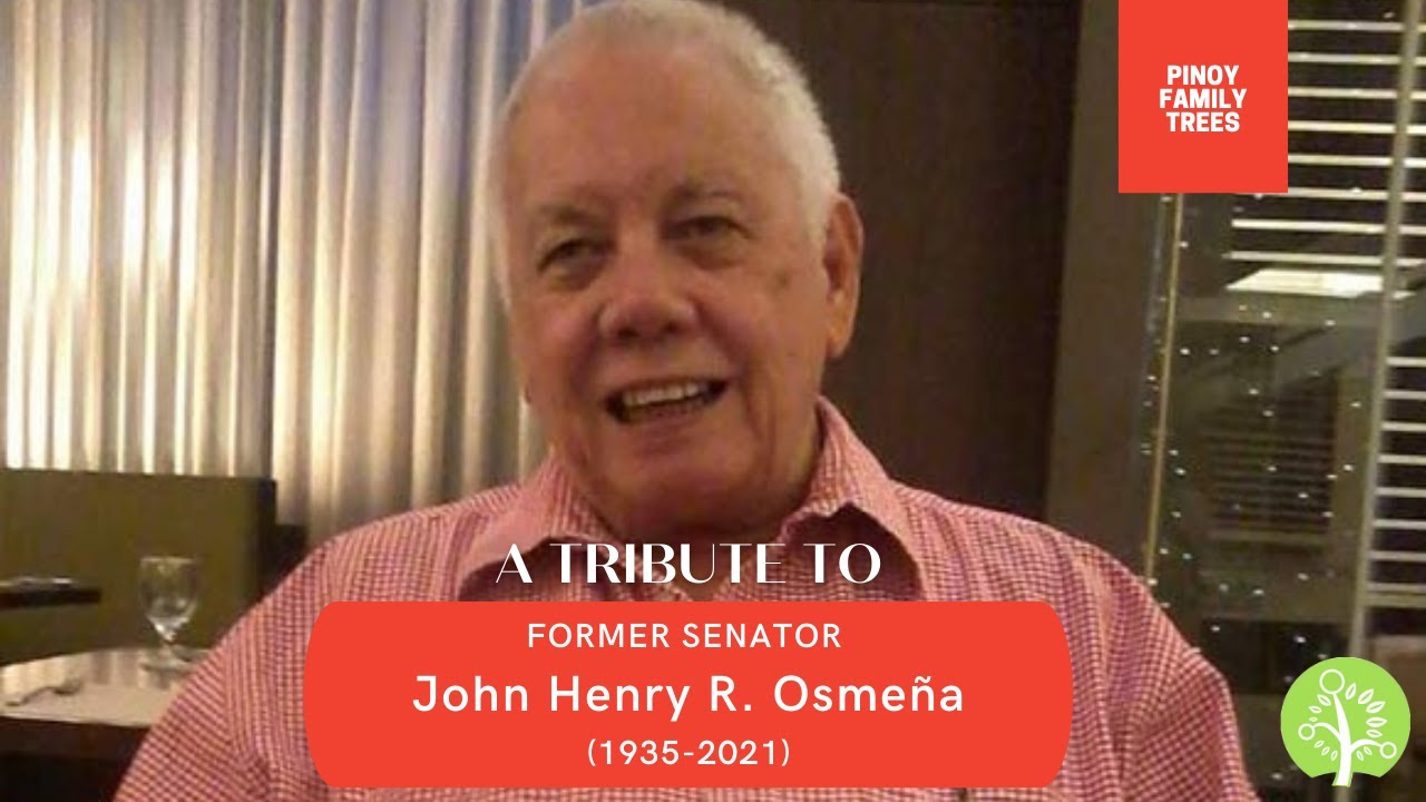 Filipino Family Tree | Brief Genealogy of Senator John Osmeña