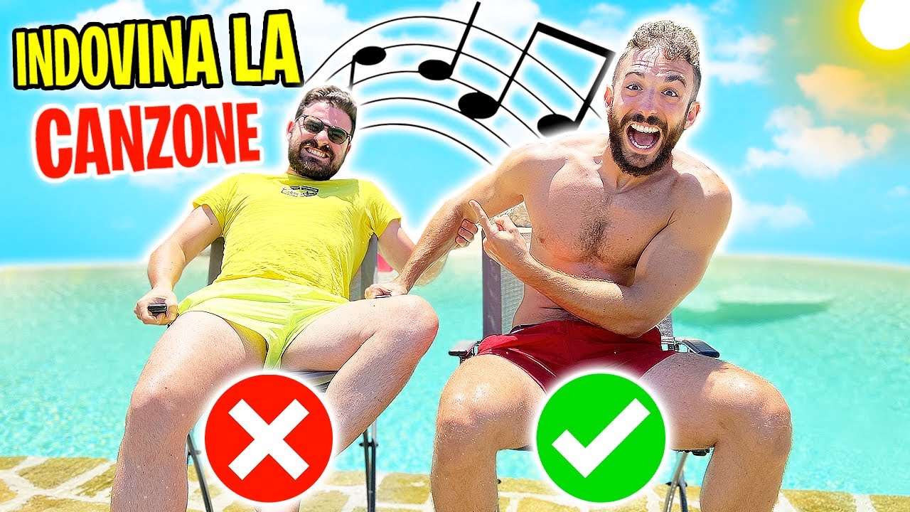 INDOVINA LA CANZONE IN PISCINA! con @xMurry