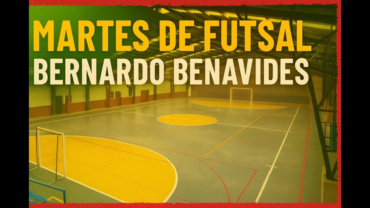 NEGROS vs BLANCOS (10-13) - MARTES DE FUTSAL - BERNARDO BENAVIDES 10/2/2026