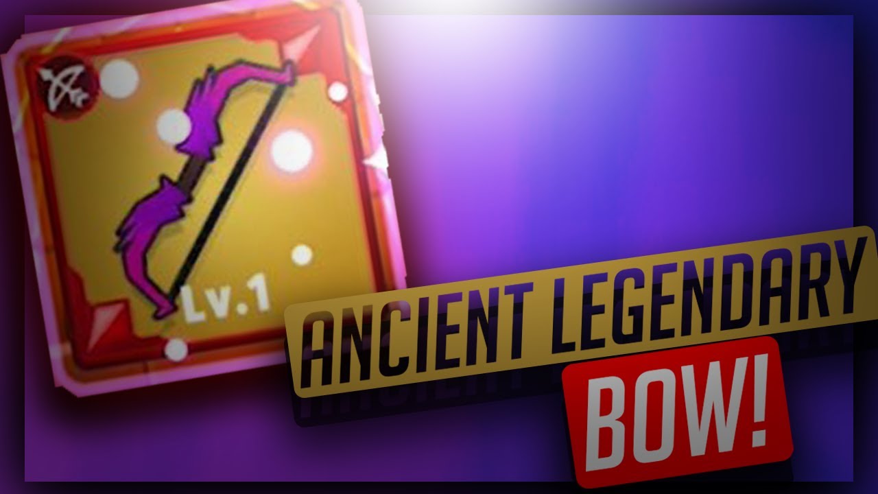 Best Weapon!? Ancient Legendary Bow?! | GazdaPlays | Archero