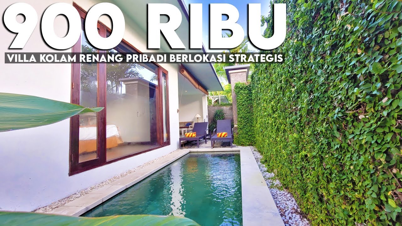 PRIVATE POOL VILLA DIBAWAH 1 JUTA?! | Review Villa Kolam Renang Pribadi | New Pondok Sara Villas