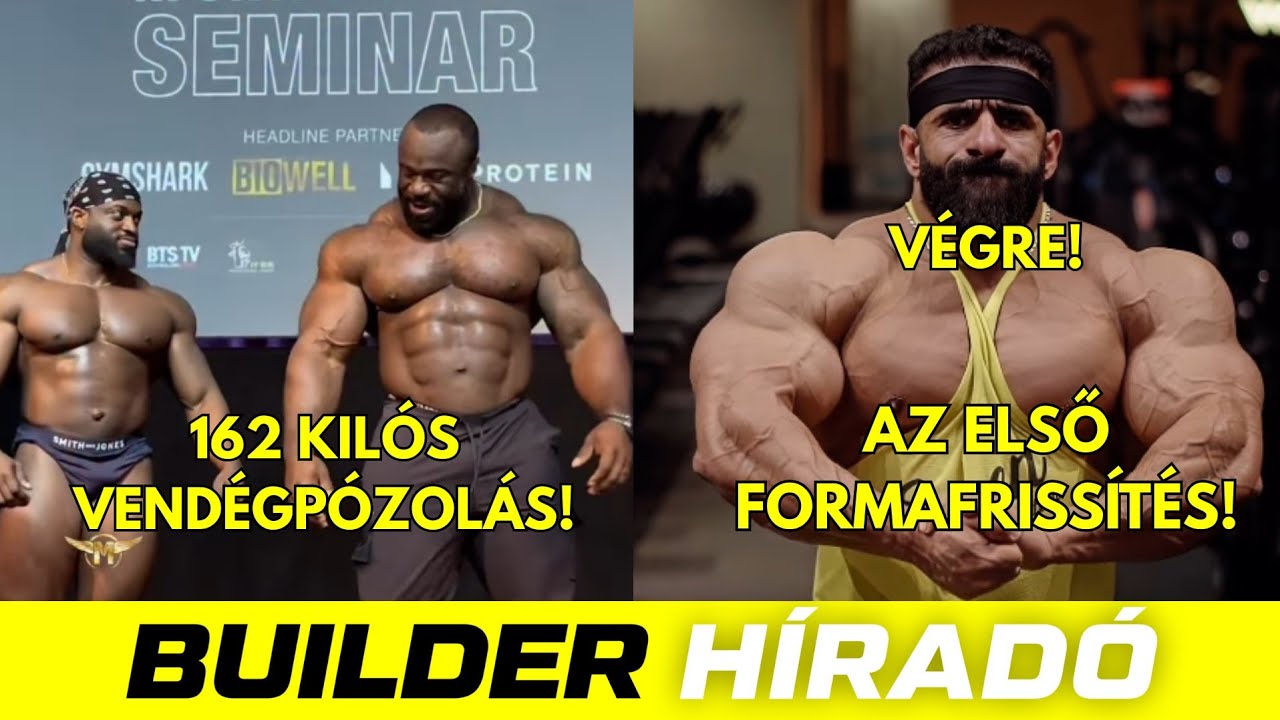 Samson Dauda 162 kilósan vendégpózolt! Végre megjött Hadi Choopan első formafrissítése!