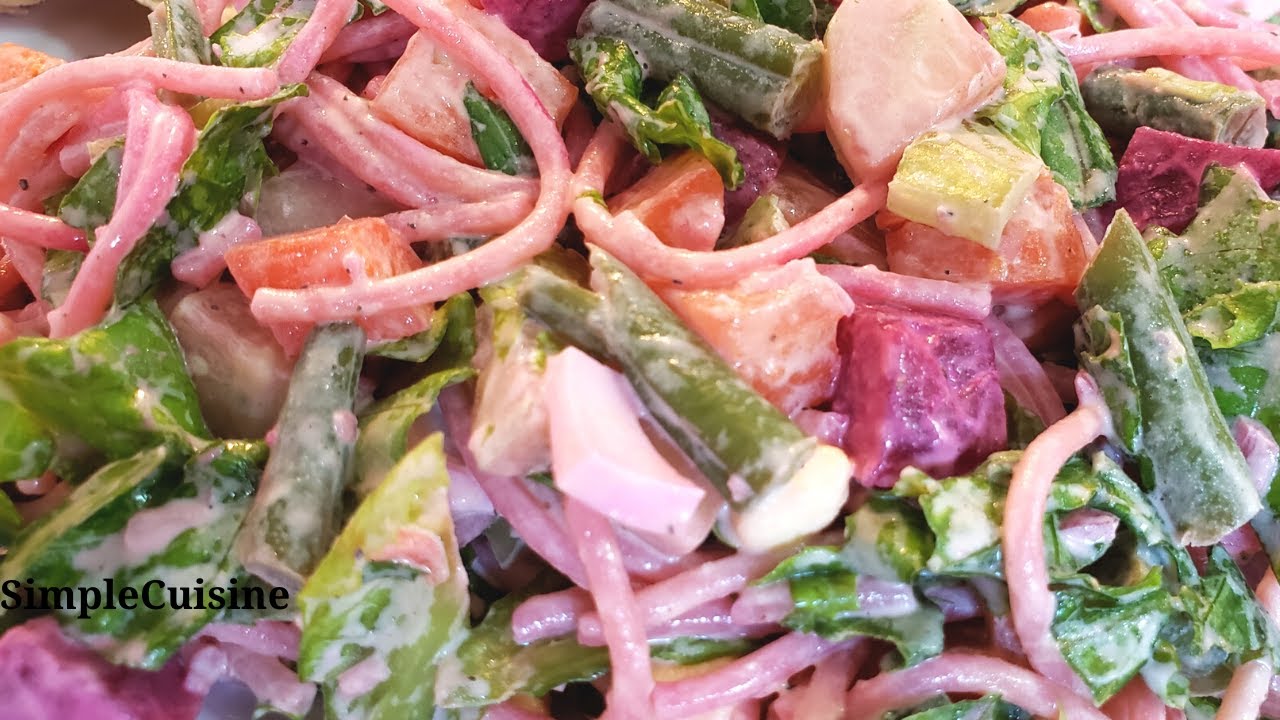 Salade Composée || SALADE TOGOLAISE || Délicieuse et facile à réaliser
