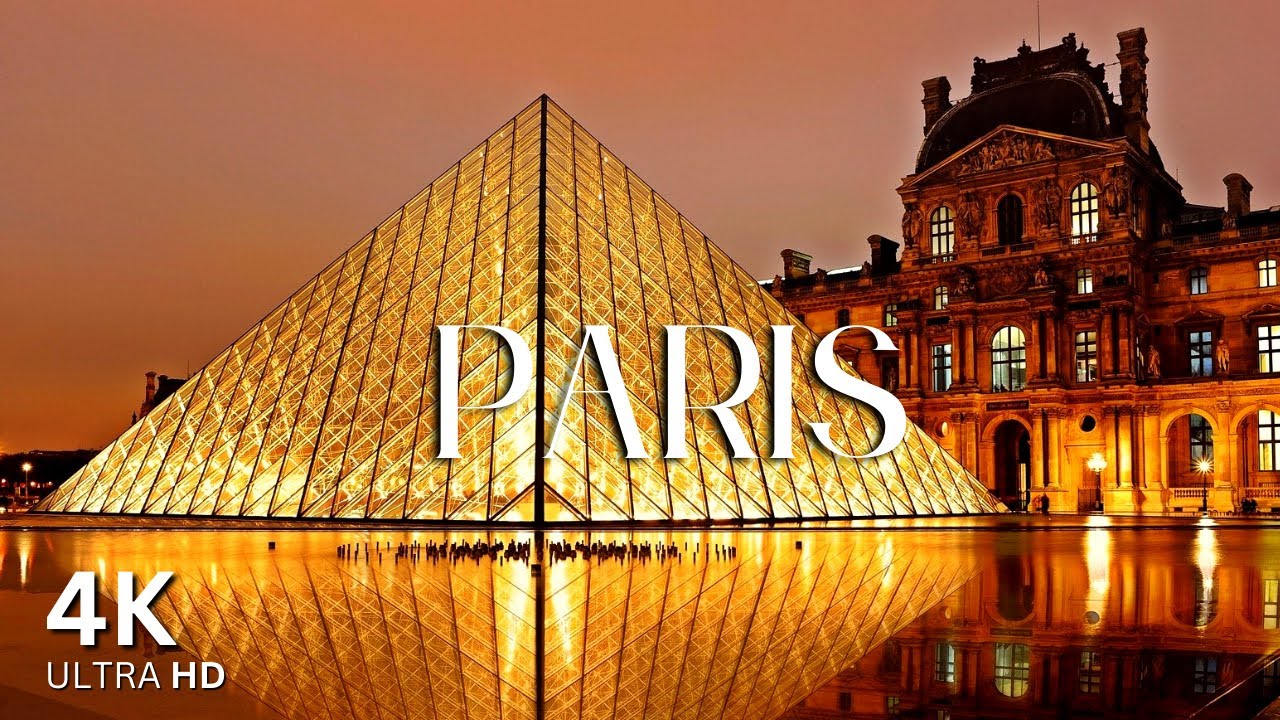 Paris 4K | A Cinematic Adventure Through the City of Lights