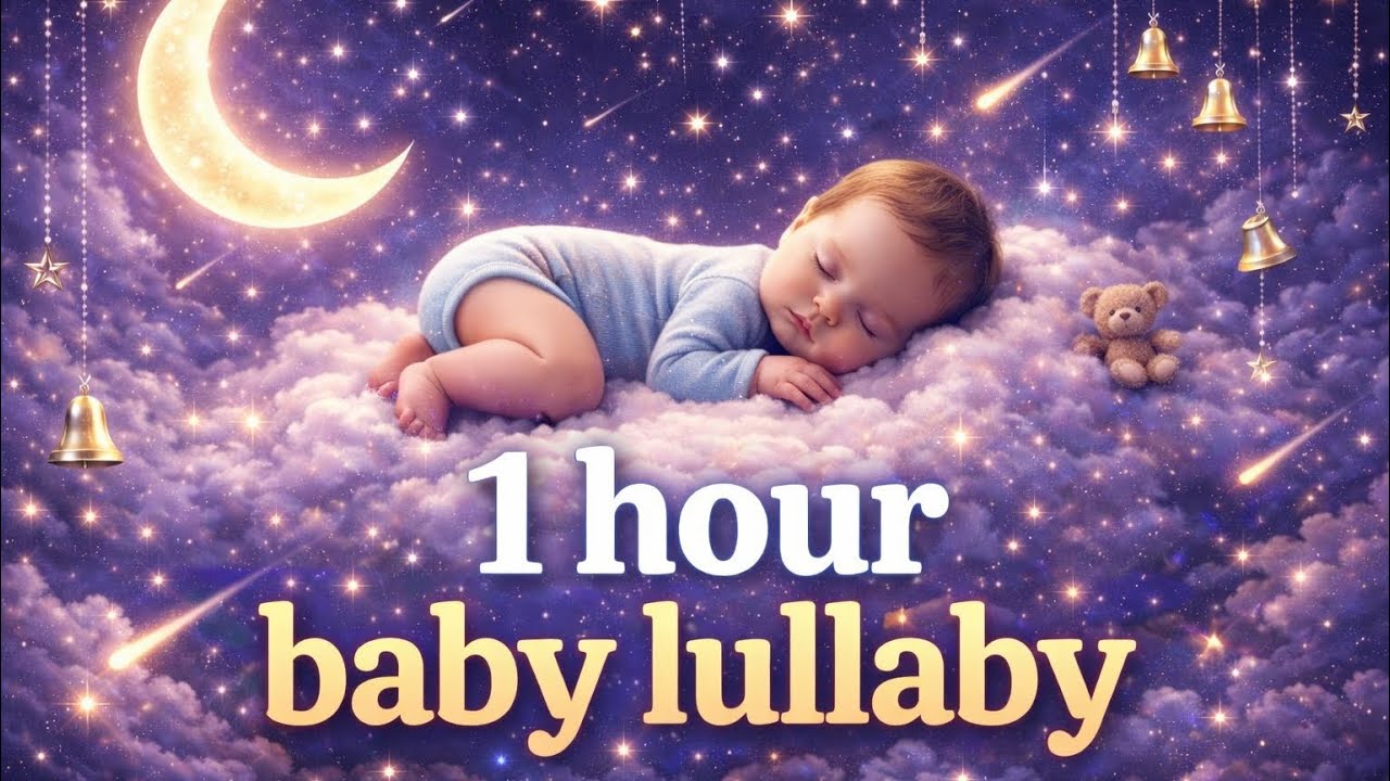 1 Hour Baby Lullaby 🌙 Magic Sleep Music for Babies & Toddlers | Fall Asleep Fast