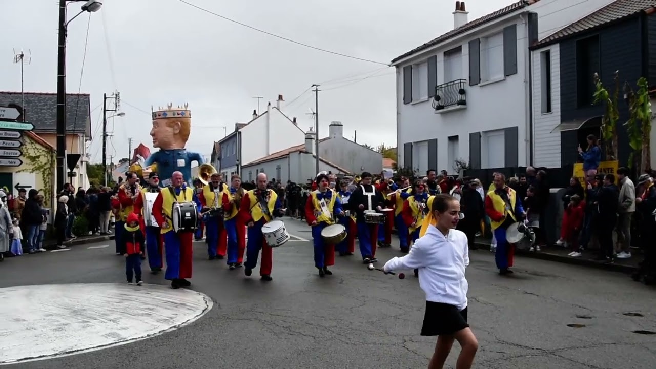 23 AVRIL 2023 HARMONIE SAINT MICHEL ST PHILBERT DE GRAND LIEU 44 CARNAVAL DE PORNIC 44