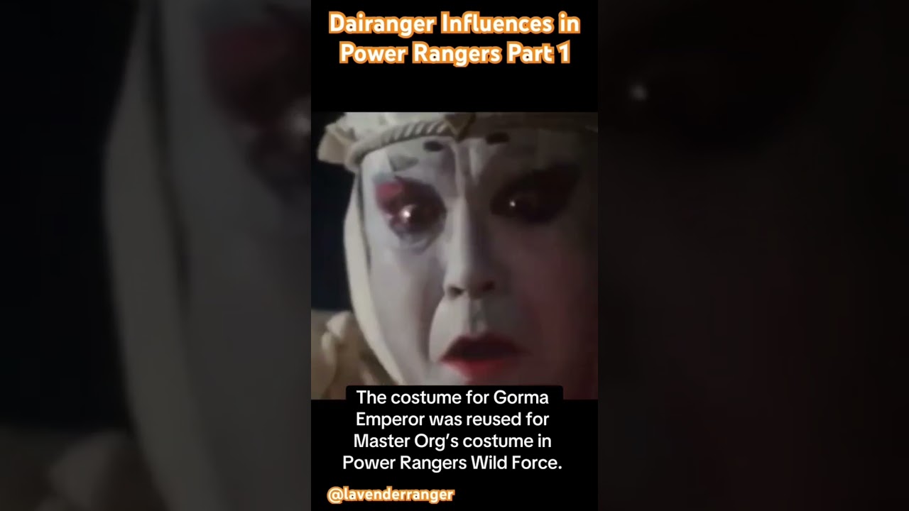 Dairanger influences in power rangers part 1  #powerrangers