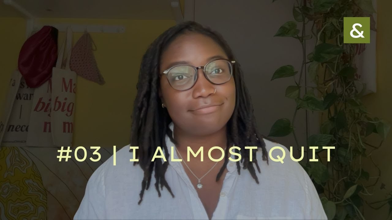 03 | i almost quit — Building in Public