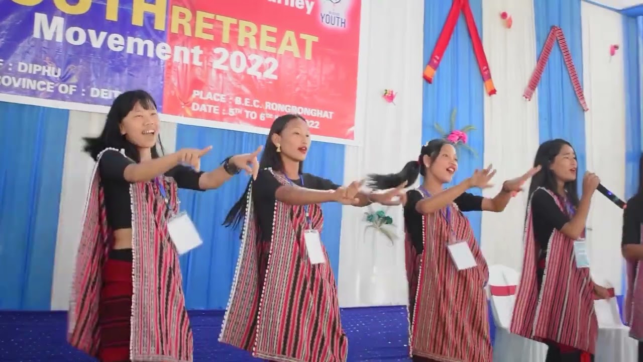 DEIHORI DISTRICT 1st Youth Retreat movement 2022 at BEC RONGBONGHAT