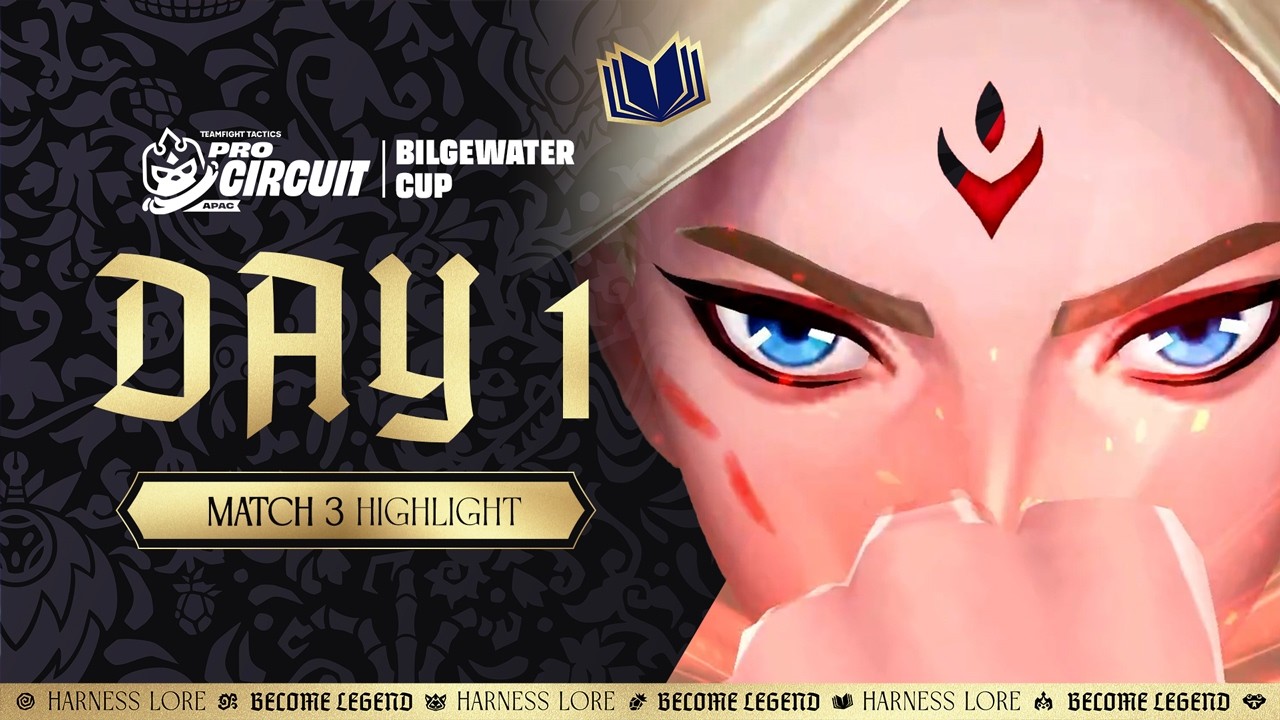DAY 1 GAME 3 하이라이트 | TFT 프로 서킷 – 데마시아 컵