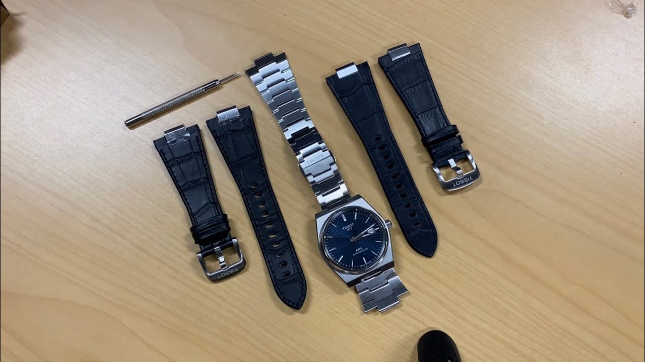 The Tissot PRX Is Getting Better With These New Leather Straps! #tissot
