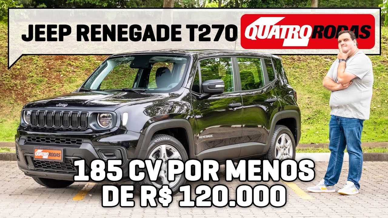 Jeep Renegade T270: as pegadinhas e os acertos da versão que custa menos de R$ 120.000