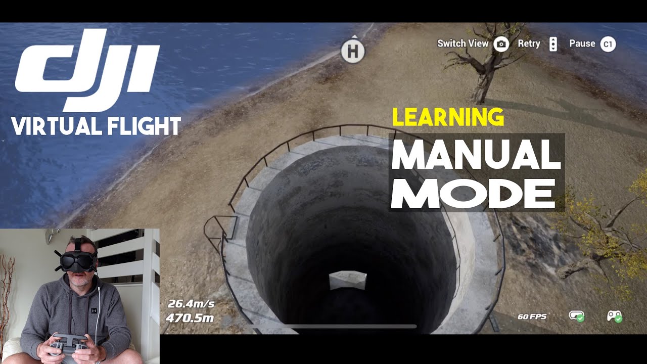 DJI VIRTUAL FLIGHT FPV - LEARNING MANUAL/ACRO MODE
