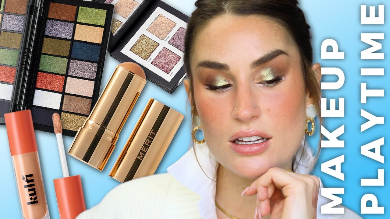 MAKEUP PLAYTIME: New Merit Bronzer, KULFI concealer, Tula Skin Tint, Isamaya Palette & MORE