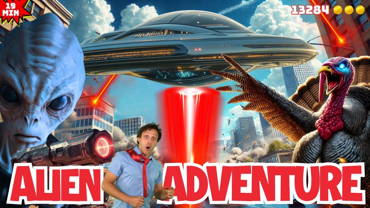 19 Min Aliens Adventure | Kids Brain Break, Fun Workout & PE Game