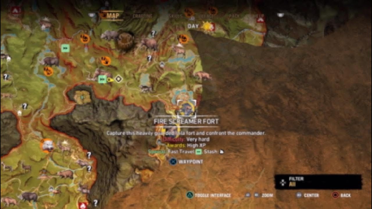 Far cry primal: storming fire screamer fort