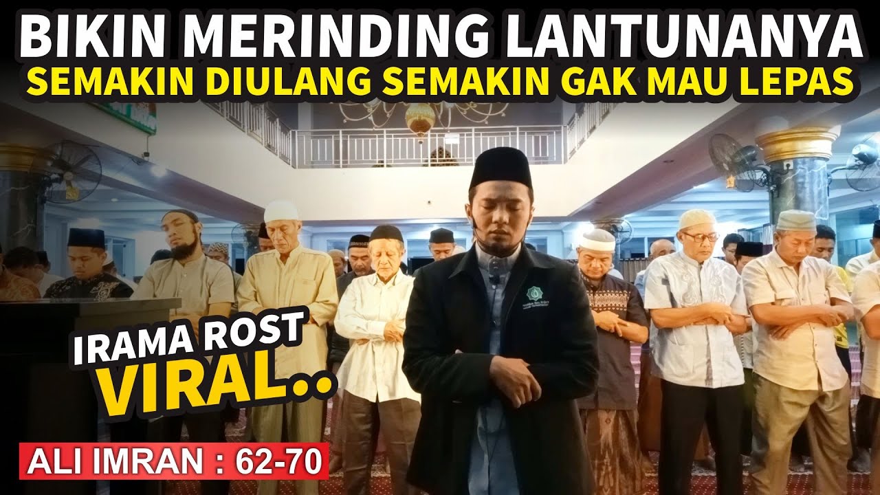 MERINDING DENGER BACAANYA., IRAMA ROST MERDU SURAH ALI IMRAN 62-70 Ustadz Shidi Abu Usamah