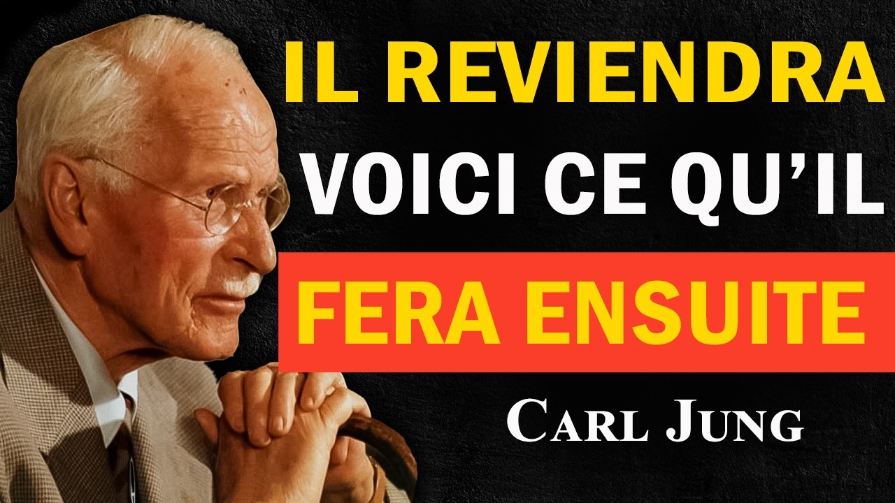 Cette personne sent que vous passez à autre chose… Regardez ce qu’elle fait ensuite | Carl Jung