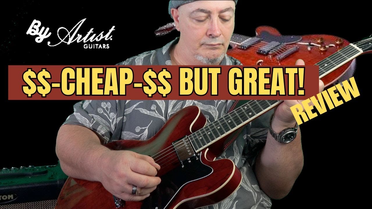 Electric Guitar Semi-hollow Body - Es 335 Style From Artist Guitars!