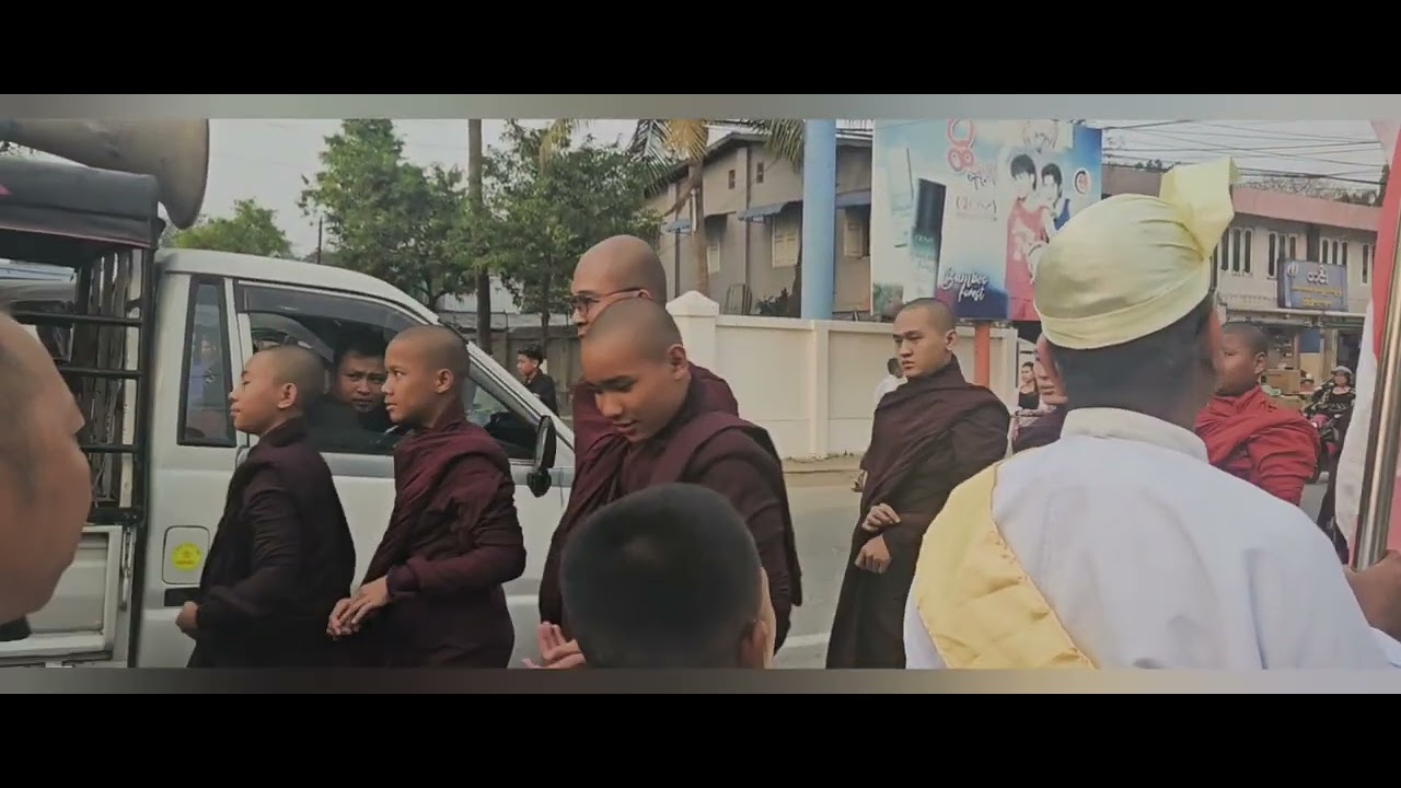 ပြည် ဇောတိကာရုံ ပါဠိတက္ကုသိုလ် ကျောင်းတိုက်ဘွဲ့တံဆိပ်တော်ရဆရာတော် ၃ ပါးအားကြိုဆိုဂုဏ်ပြုပွဲအခမ်းအနား