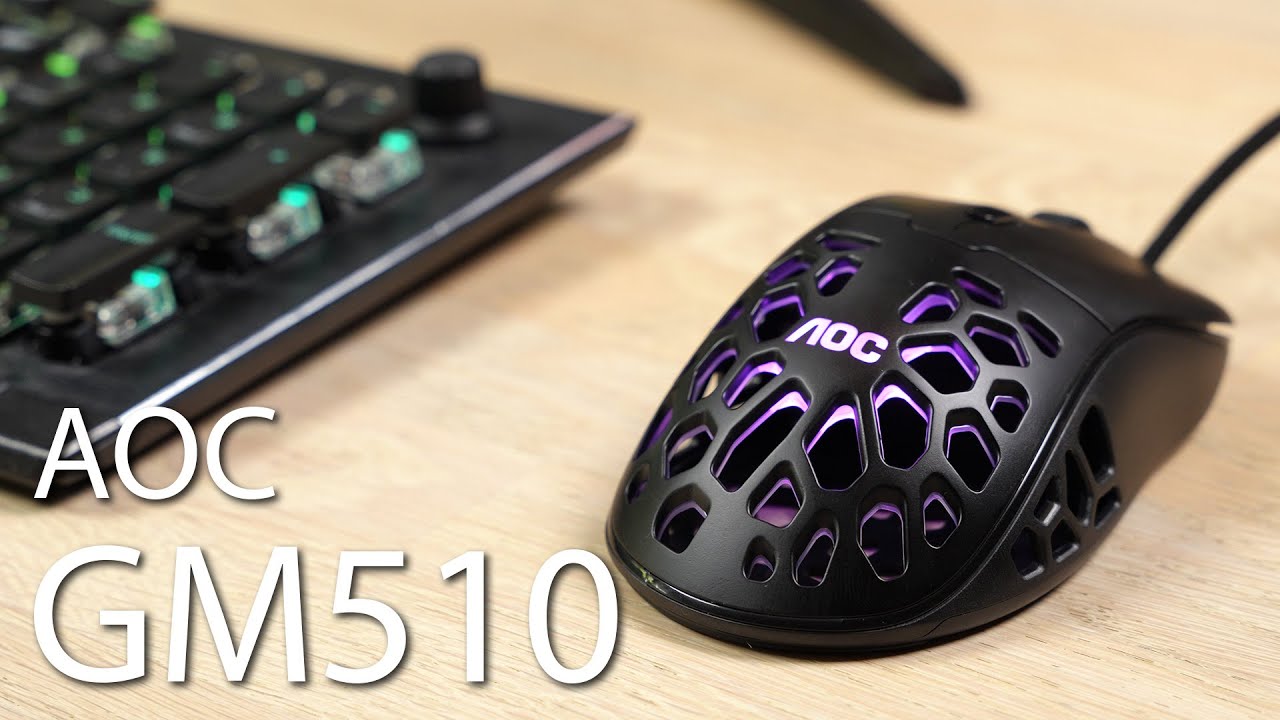 AOC GM510 im Test - Ultraleichte und günstige Gaming-Maus - nicht nur für Einsteiger