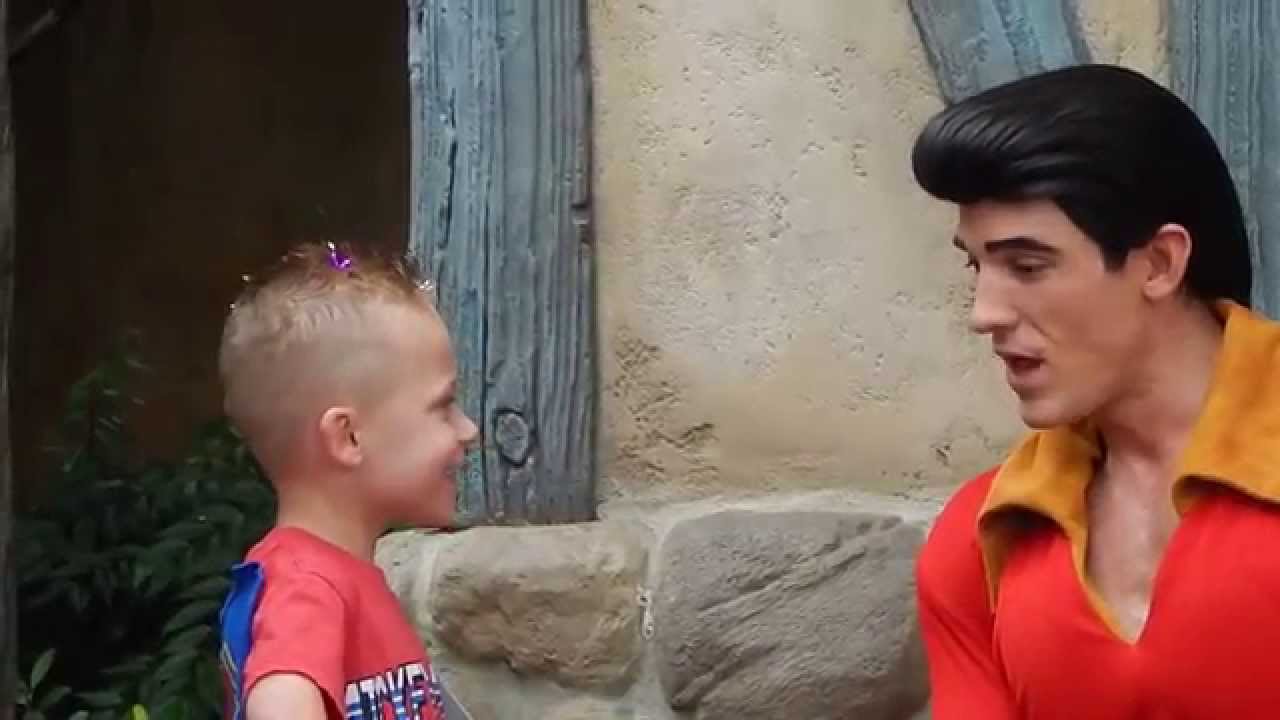 GASTON explains how important breakfast is at Disney World Magic Kingdom