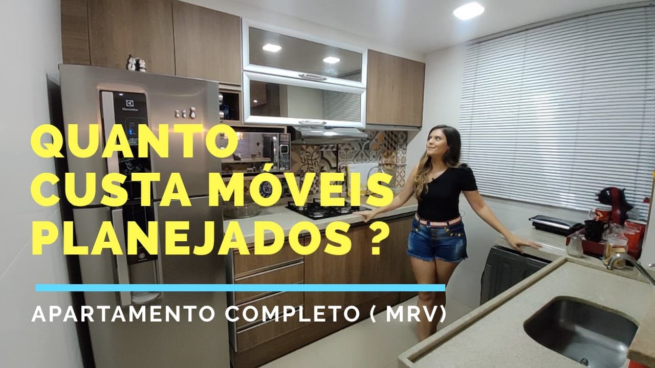 QUANTO CUSTA MÓVEIS PLANEJADOS ? APARTAMENTO MRV COMPLETO/ MÓVEIS PLANEJADOS APARTAMENTO PEQUENO.