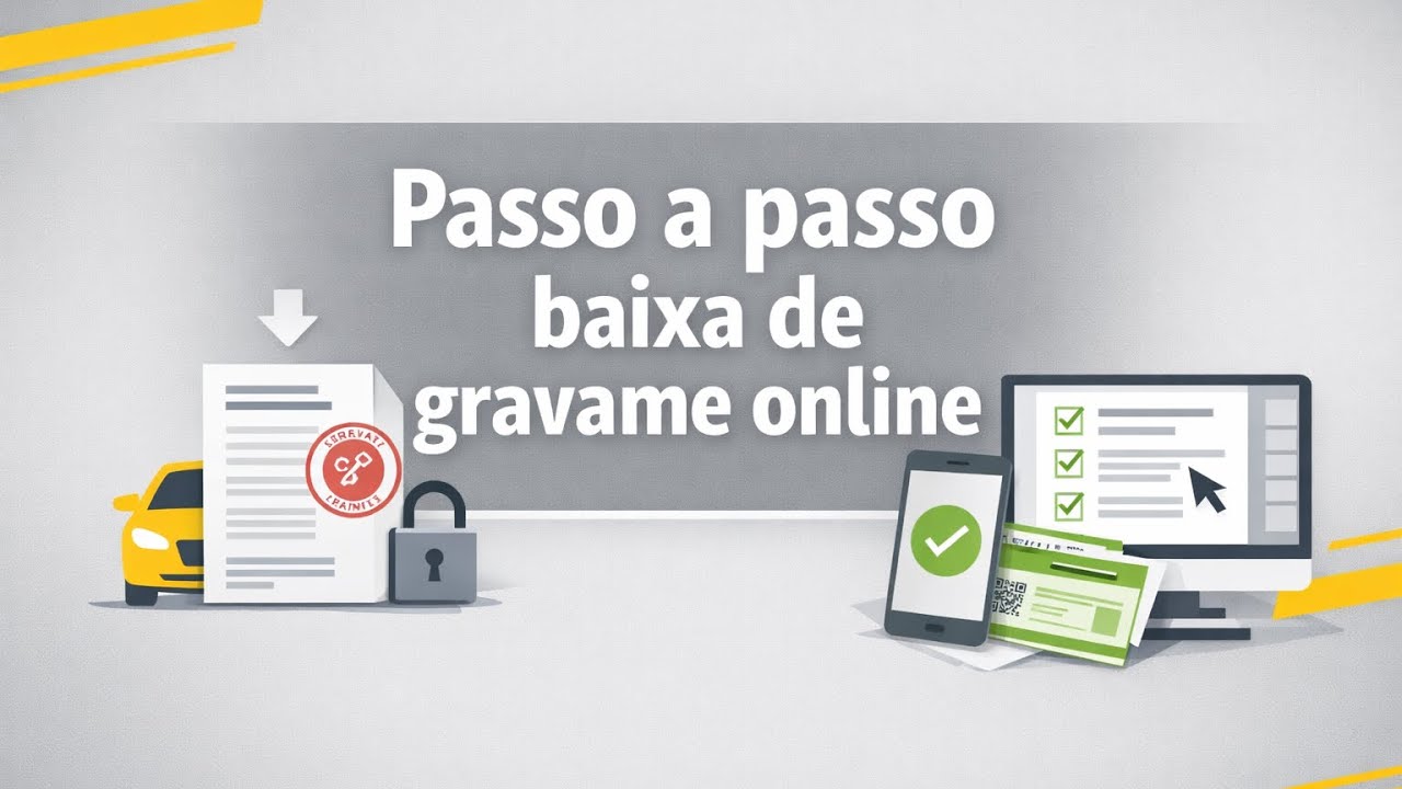 Baixa de Gravame On-line no Site do Detran