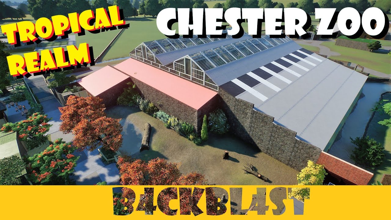 Chester Zoo Tropical Realm in Planet Zoo