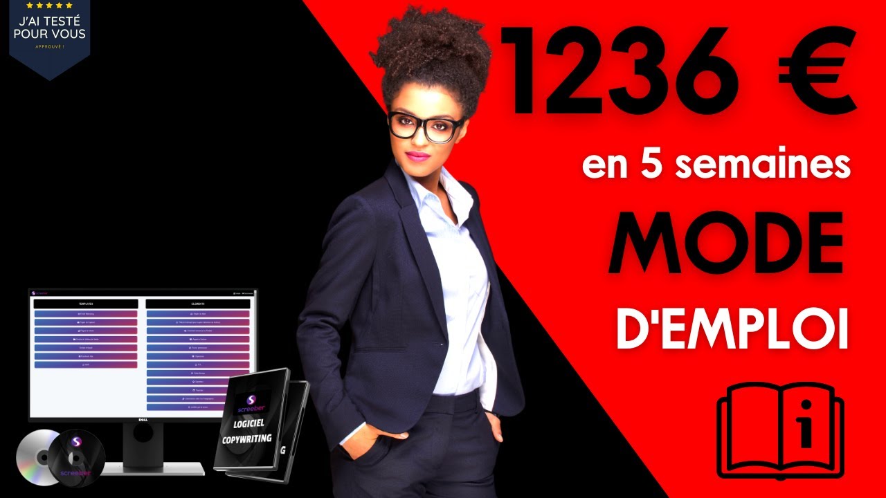 J'ai test&eacute; pour vous: 1236 &euro; avec Screeber