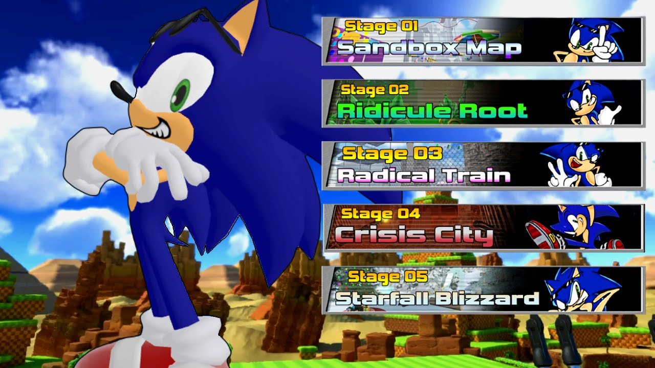 Sonic Retribution Revamped! (Demo Playthrough)