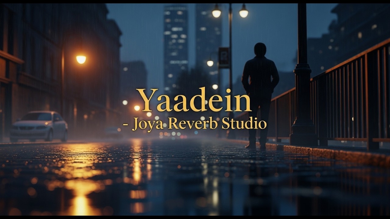 Yaadein - New Bollywood Lofi Song - Slowerd + Reverb - Joya Reverb Studio