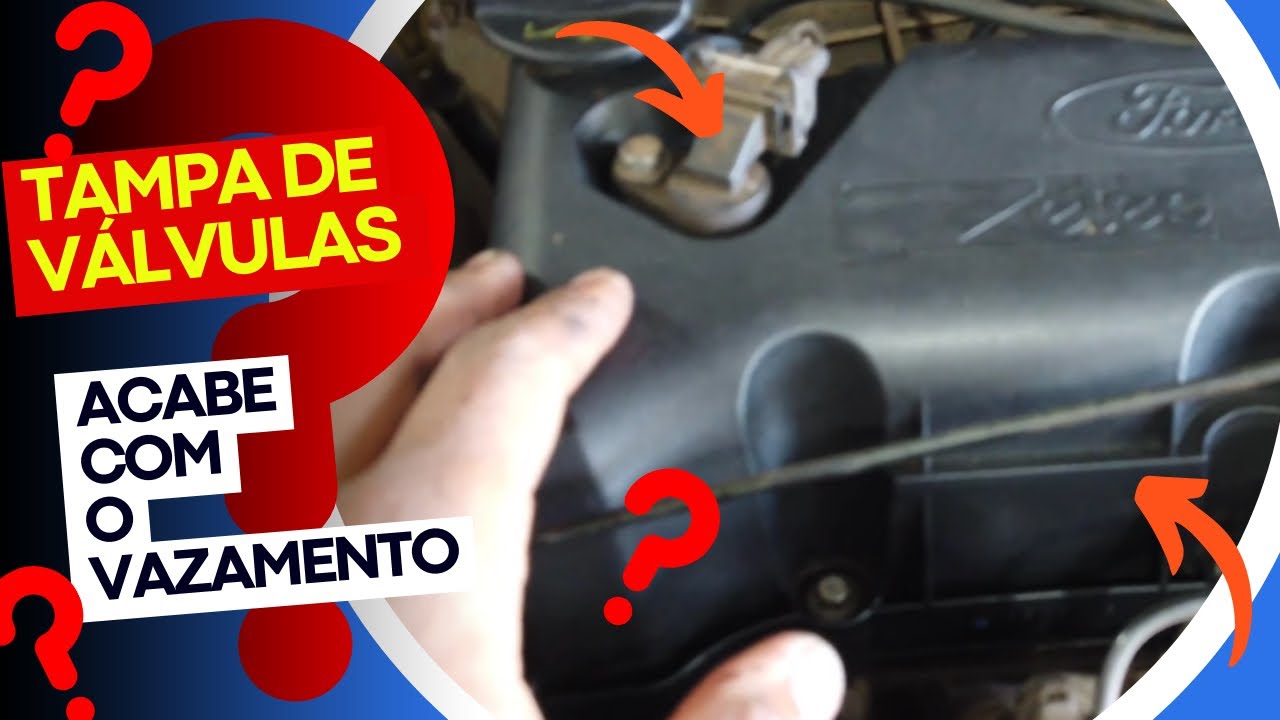 Ford Ka - Troca da junta da tampa de válvulas passo a passo (((Esse vc não pode perder)))