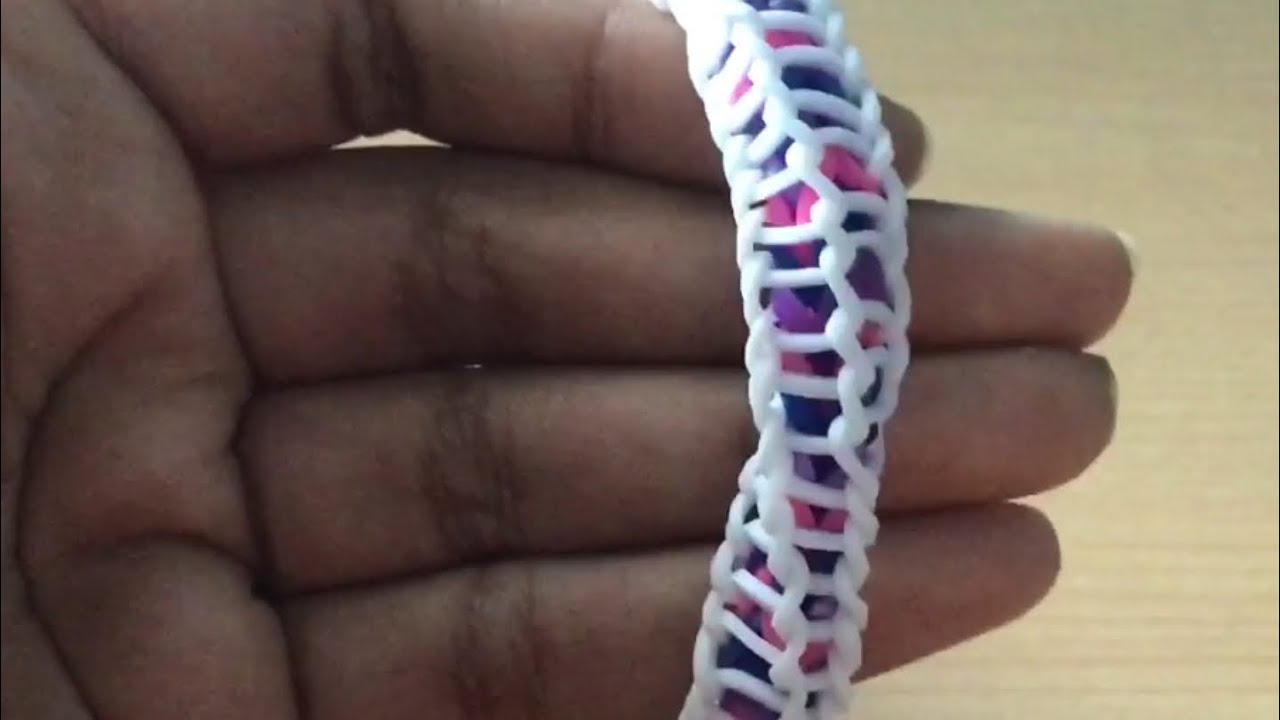 Spirilla Bracelet/ DNA bracelet ( Rainbow Loom)