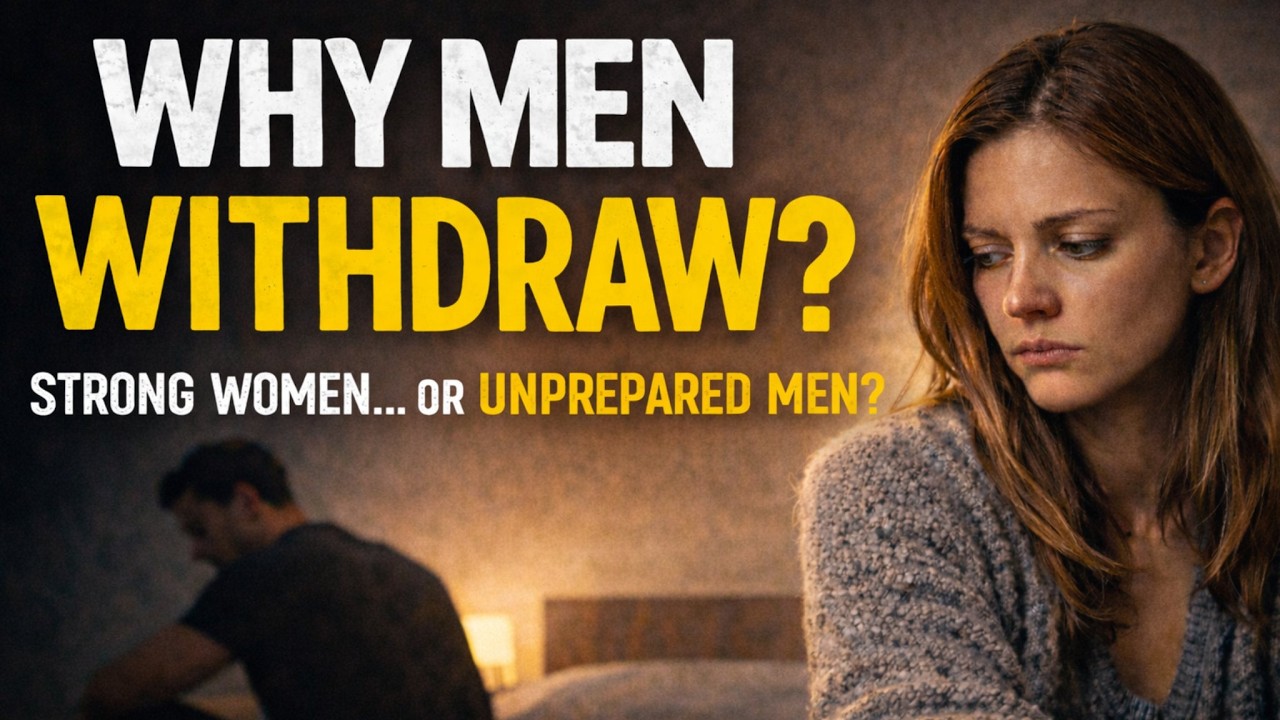 Why Men Withdraw When Women Need Them Most | Modern Relationships Explained