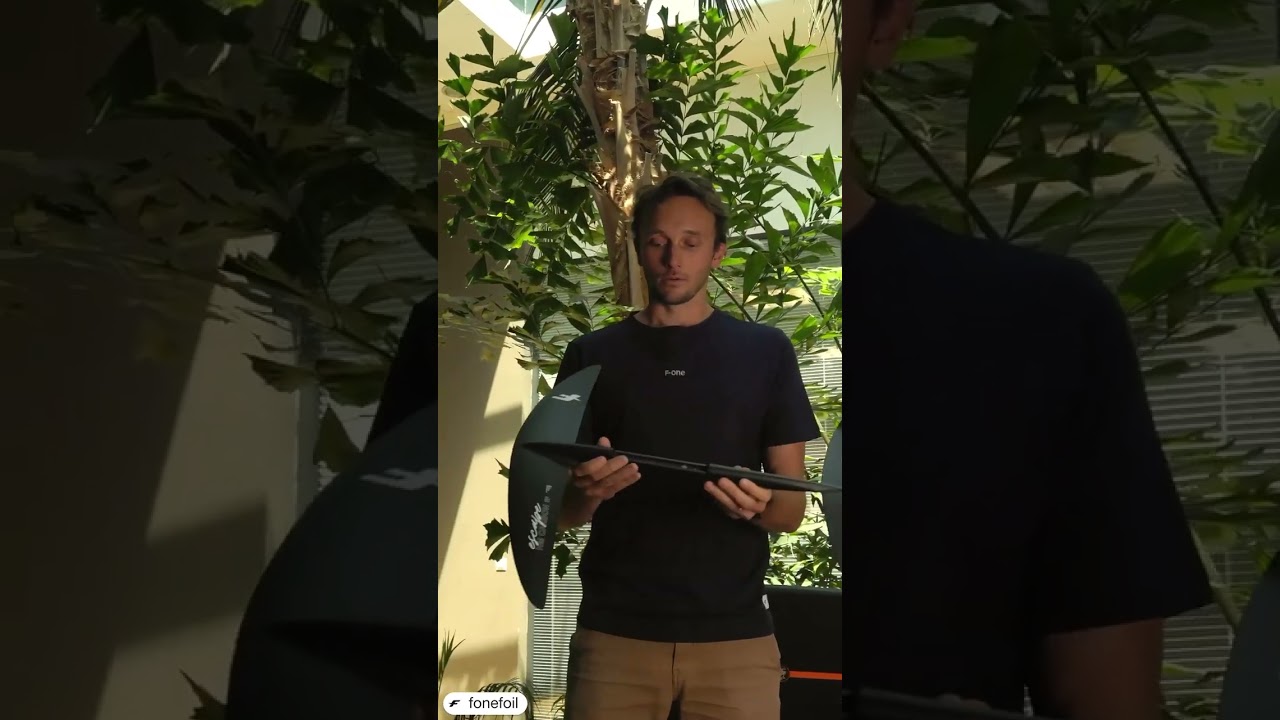 Charles, dise&ntilde;ador naval de F-ONE, explica el foil ESCAPE HM CARBON 430 (subt&iacute;tulos en espa&ntilde;ol)