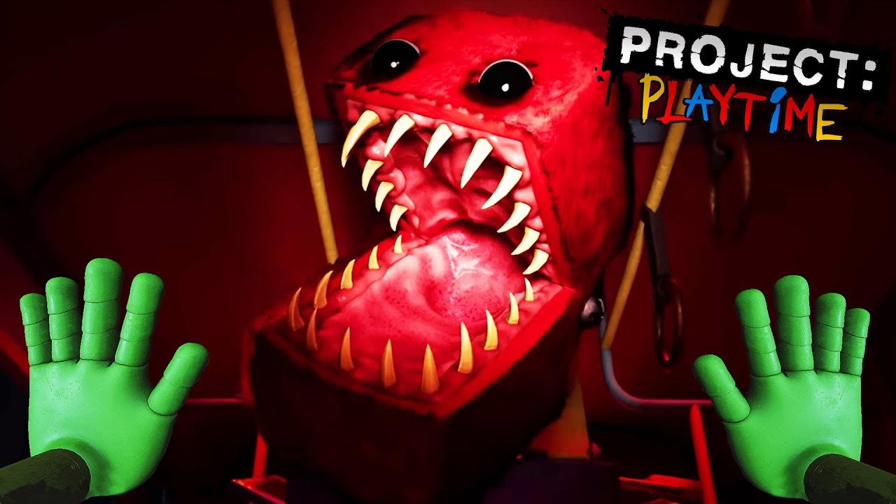 【5人合作】全世界現在話題性最強的人氣鬼抓人遊戲『Project:Playtime』ft.DK2.0 阿神 魔哩煞 雪兔