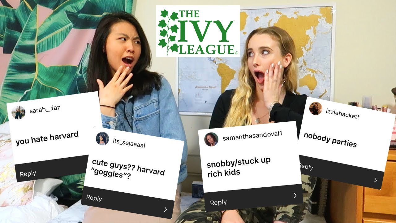 IVY LEAGUE ASSUMPTIONS ft. Katie Tracy | Harvard and Cornell