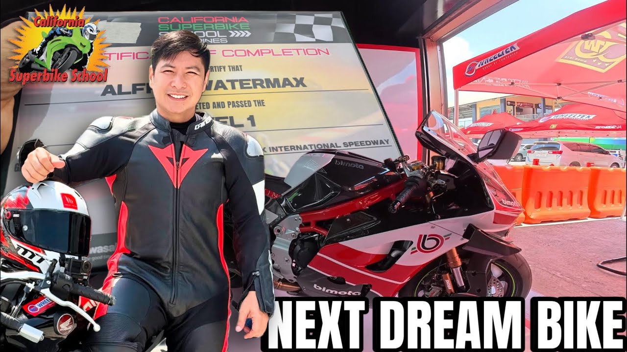 CALIFORNIA SUPER BIKE, MY BAGO TAYONG PAPANGARAPING BIGBIKE ALFRED WATERMAX