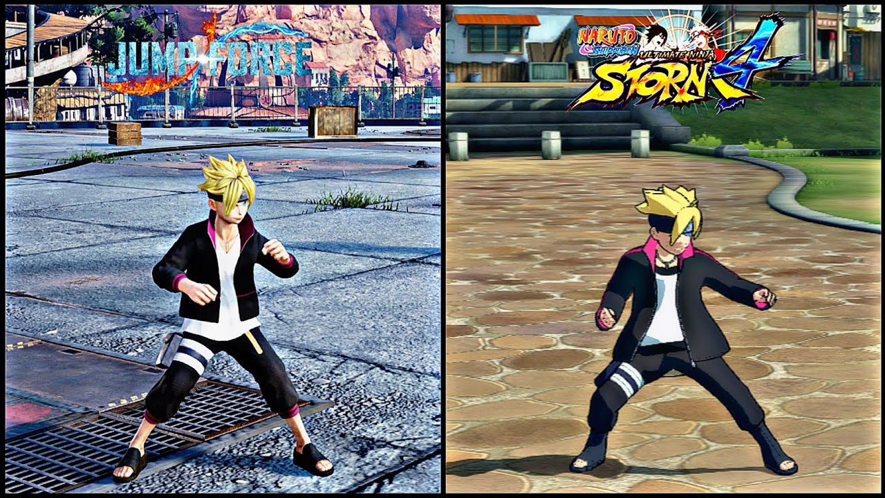 Boruto Comparison | Naruto Ultimate Ninja Storm 4 Road To Boruto