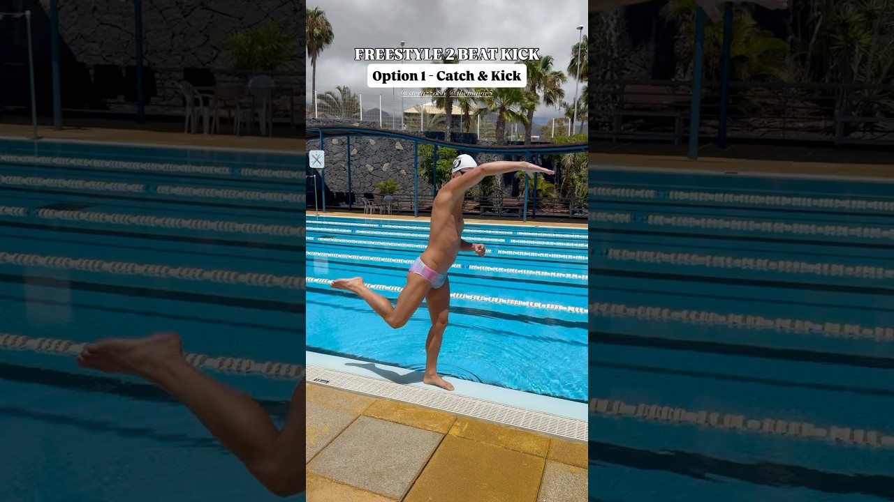 Here are 2 variations for the #freestyle 2 beat kick 💪🏼